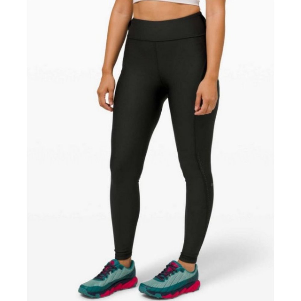 Lululemon Chase the Chill Super High-Rise Tight 28" Black Size 12